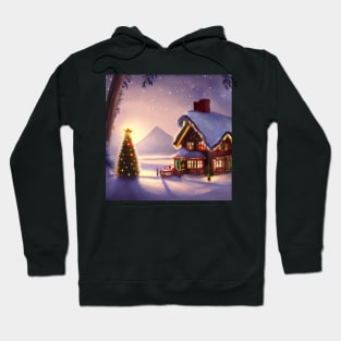 Lovely Christmas Decorated Home Art! New Hoodie